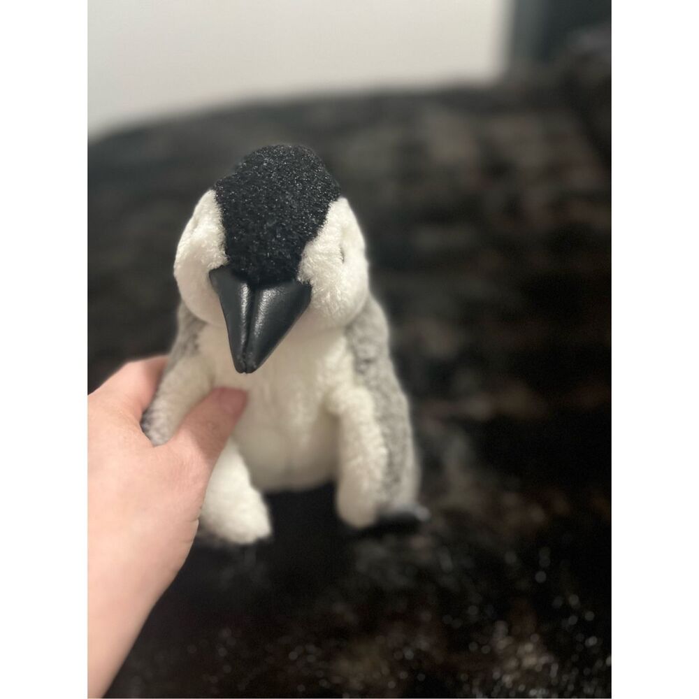 Folkmanis Baby‎ Emperor Penguin Plush Hand Puppet 9” Toy Educational Animals